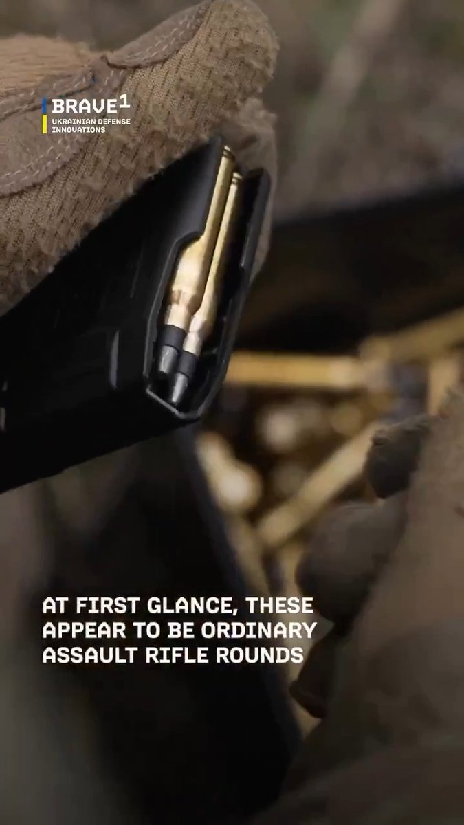 Ukrainians claim to have developed special purpose "anti drone" rifle rounds. As you'd expect due to OPSEC, not a lot of details have been released but I'll be waiting for battlefield GoPro videos before assessing how it actually works in the hands of average soldiers in real world conditions. Interesting regardless... #war #drone #ukraine #russia #technology