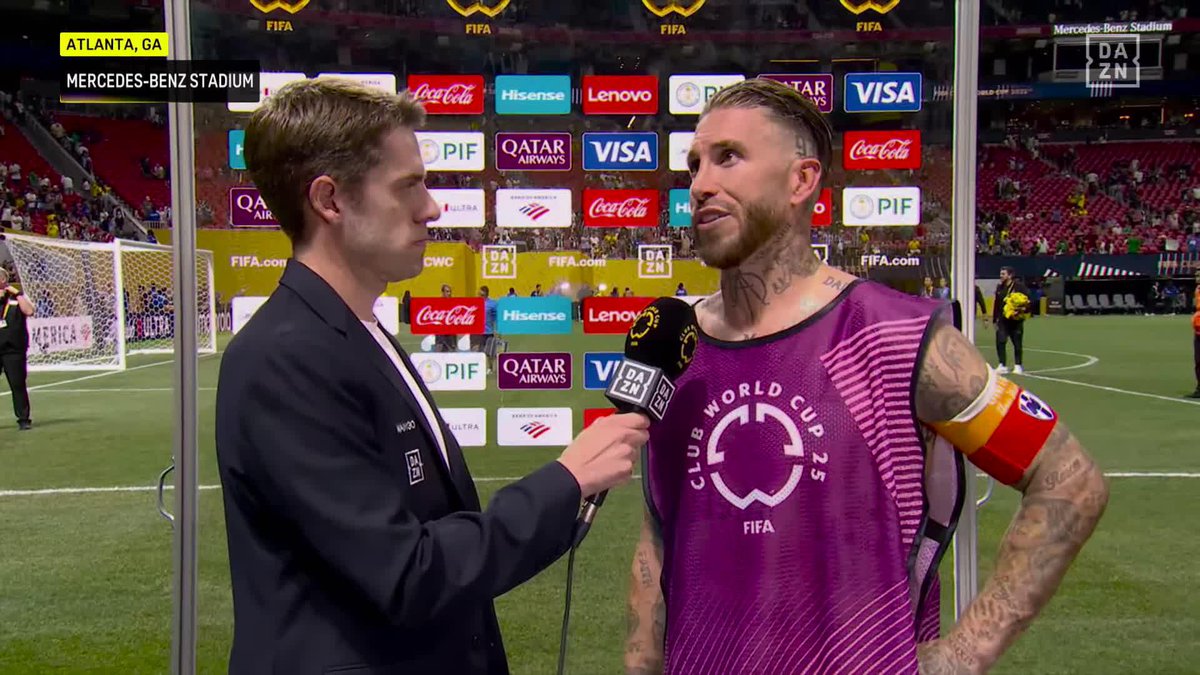 🗣️ Sergio Ramos: "Hoy tanto el aficionado como el que sabe de fútbol sabe que el equipo ha entregado el alma" @FIFACWC | Todos los partidos gratis en | #FIFACWC #TakeItToTheWorld