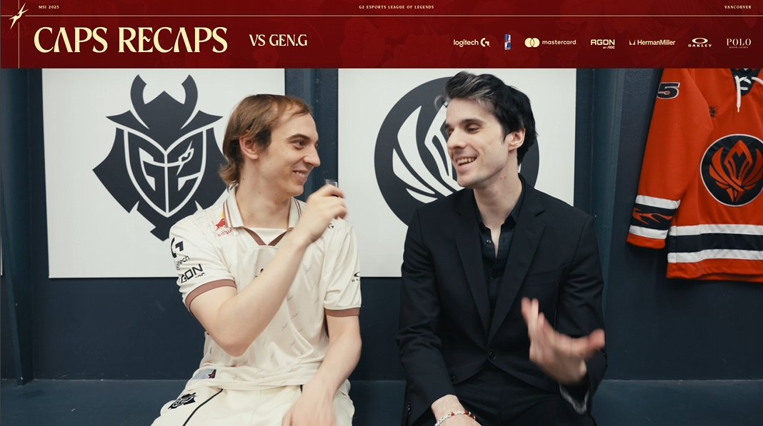 Really looking forward to our next match 🥰 Caps Recaps with Caps and Dylan