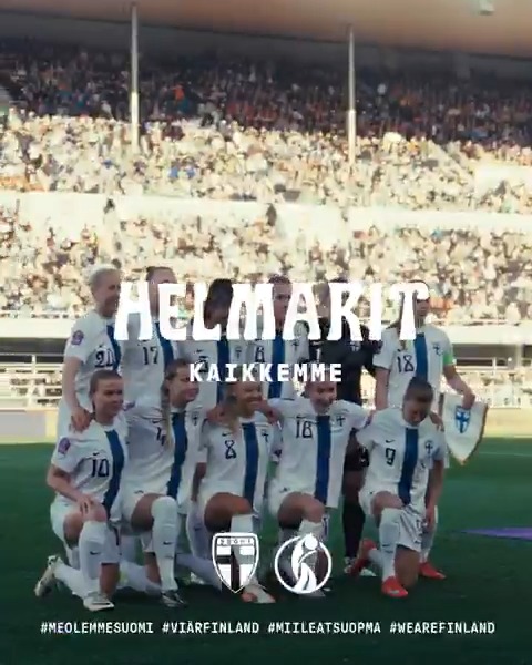 𝐑𝐨𝐡𝐤𝐞𝐚. 𝐏𝐞𝐫𝐢𝐤𝐬𝐢𝐚𝐧𝐭𝐚𝐦𝐚𝐭𝐨𝐧. Yhteisö, joka elää pelistä. Yhdessä me olemme Helmarit. Kentällä ja katsomossa. Valmiina pistämään likoon — kaikkemme. 𝐇𝐞𝐥𝐦𝐚𝐫𝐢𝐭 – 𝐊𝐚𝐢𝐤𝐤𝐞𝐦𝐦𝐞 #Helmarit #WEURO2025 #MeOlemmeSuomi