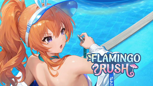 📢FLAMINGO RUSH PV公開📢 2周年のホットな空気は水遊びの守護者でも止められない？！ 全身でルール違反を取り締まる「水遊びの守護者 ジェニス」が登場✨ 「ビーチバカンス エクリプス」も復刻で登場✨ いよいよ、7/3（木）メンテナンス後から！ お楽しみに！ #ブラウンダスト2 #ブラダス2