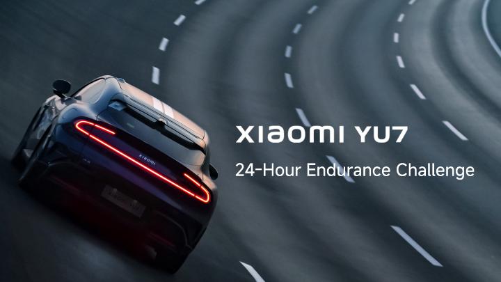 Xiaomi YU7 ran a marathon at the pace of a 100-meter sprint. 24-hour total mileage 3,944 km — power, speed, and stamina, proven.