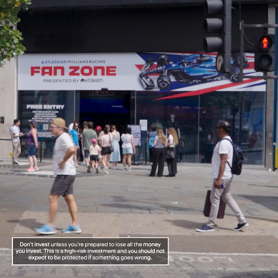GM from London 👋 🇬🇧 Join us at the Atlassian WilliamsRacing Fan Zone, presented by Kraken! 🏎️ 👉