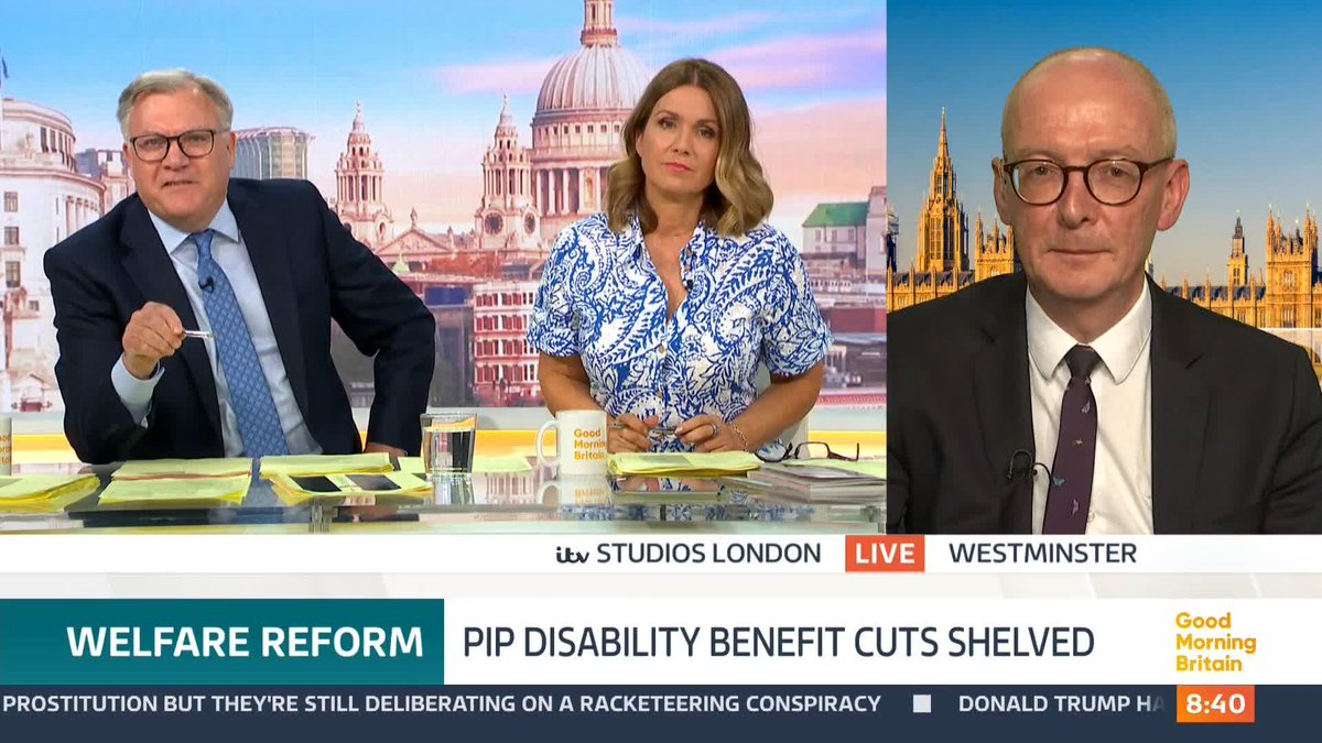 'How on earth do you make the sums add up? Where will this financial consequence fall?' Ed Balls questions Pat McFadden about the financial consequences of the govenrment's latest u-turn over welfare reform.