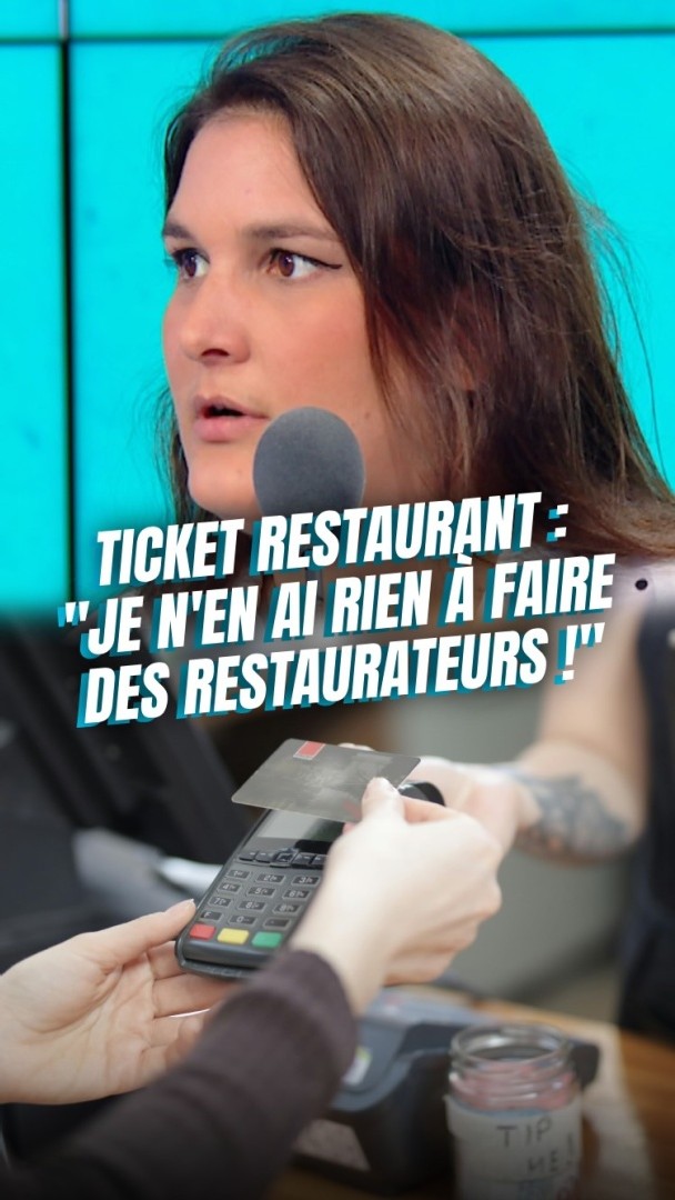 🍽️ "À quel moment vous voyez qu’on a créé le ticket restaurant pour satisfaire le chiffre d’affaires des restaurateurs ?!" : Juliette Briens défend l’utilisation libre du titre-restaurant.