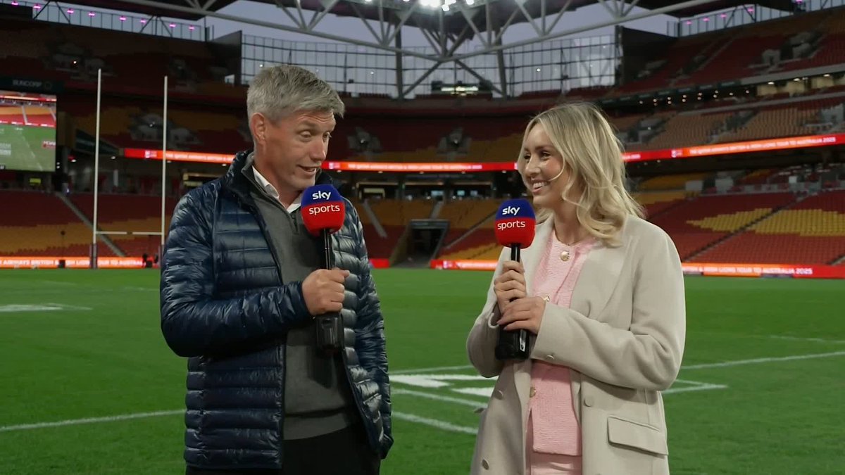 🗣️ "You can imagine what they'll put in for that 80 minutes!" Catch the British and Irish Lions against the Queensland Reds from 10am on Sky Sports Action 🏉