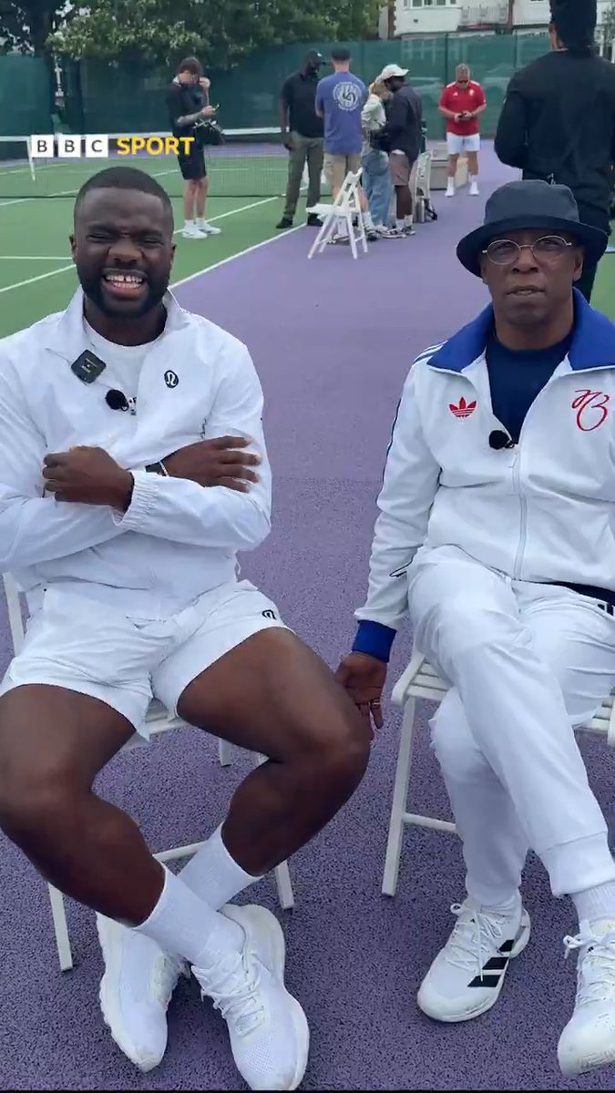 Frances Tiafoe and Wrighty just kept disagreeing ๐บ๐ธ๐ฌ๐ง๐