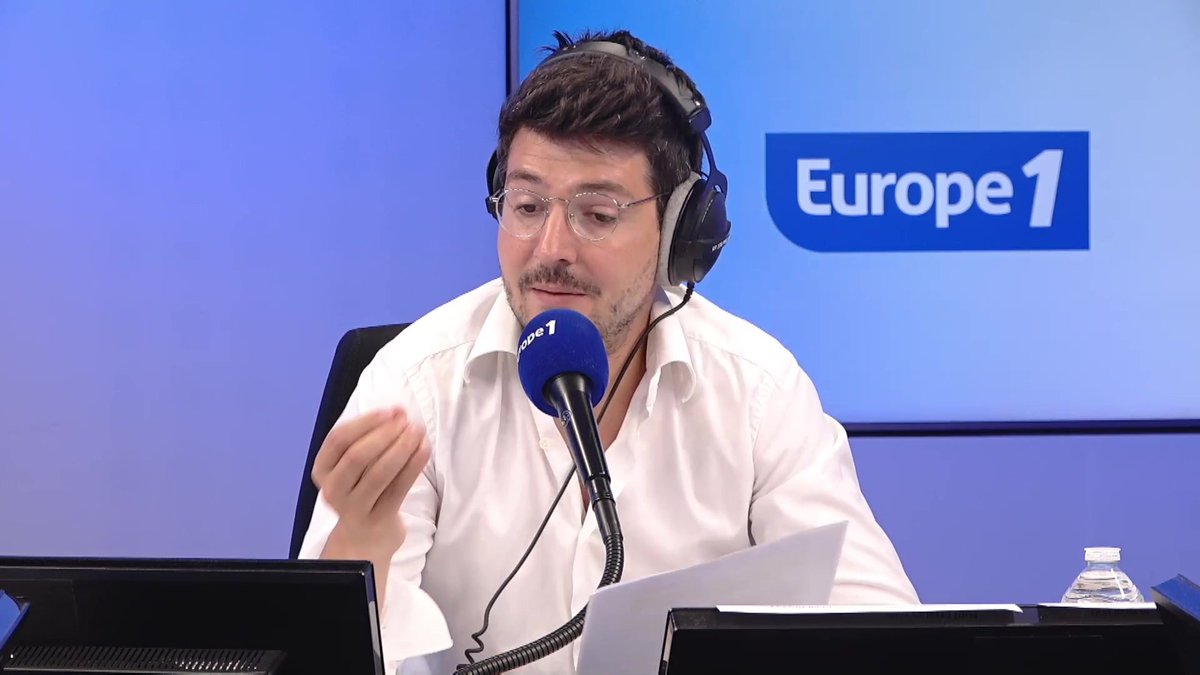 A propos de la Une de Libération sur la climatisation : « on est face à des gens qui travaillent dans des bureaux climatisés et qui oublient la situation des français » déclare le journaliste Erik Tegnér #EliotDevalEtVous Eliot Deval #Europe1