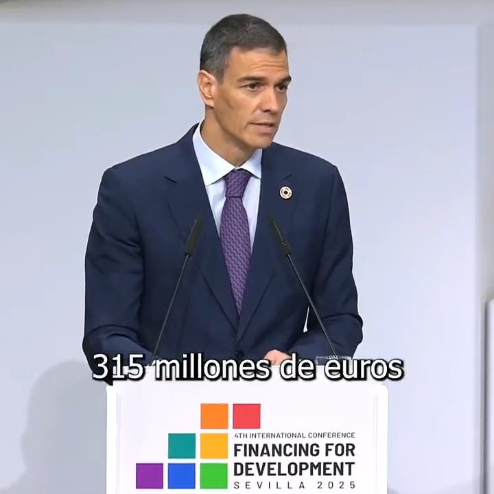 Debemos reforzar la arquitectura de salud global: por convicción moral y para garantizar la seguridad de nuestra ciudadanía. España lo va a hacer. Con más recursos: 315 millones de euros a la salud global para el periodo 2025-2027. #FFD4