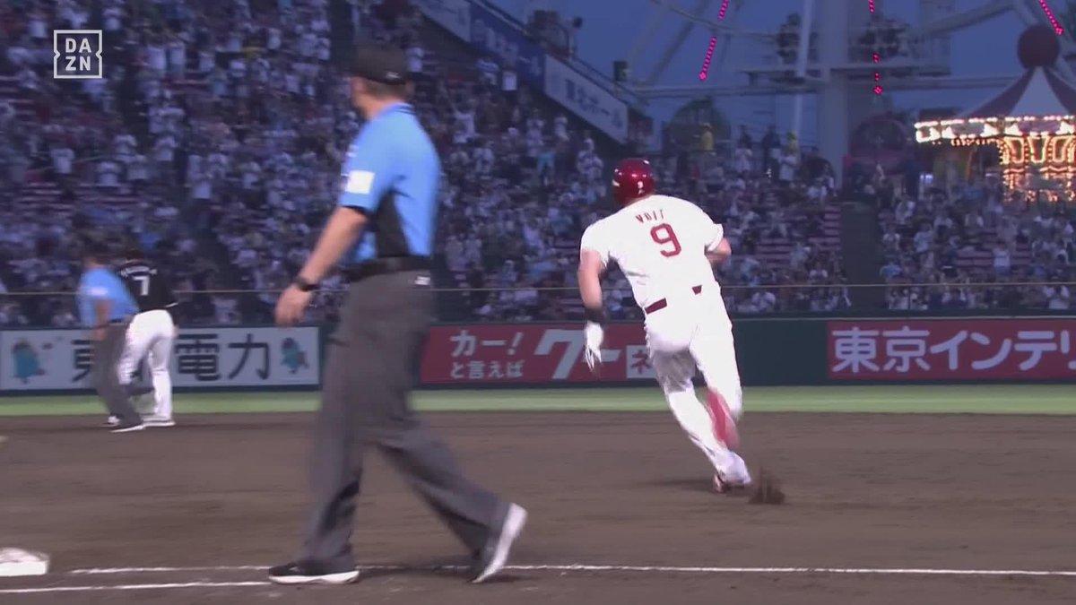 低めスプリットを捉えた 新加入のルーク・ボイト 2打席目で来日初安打 好守に阻まれるも積極走塁見せる ⚾プロ野球 (2025/7/2) 🆚楽天×ロッテ 📱Live on DAZN #オレをみろ #RakutenEagles