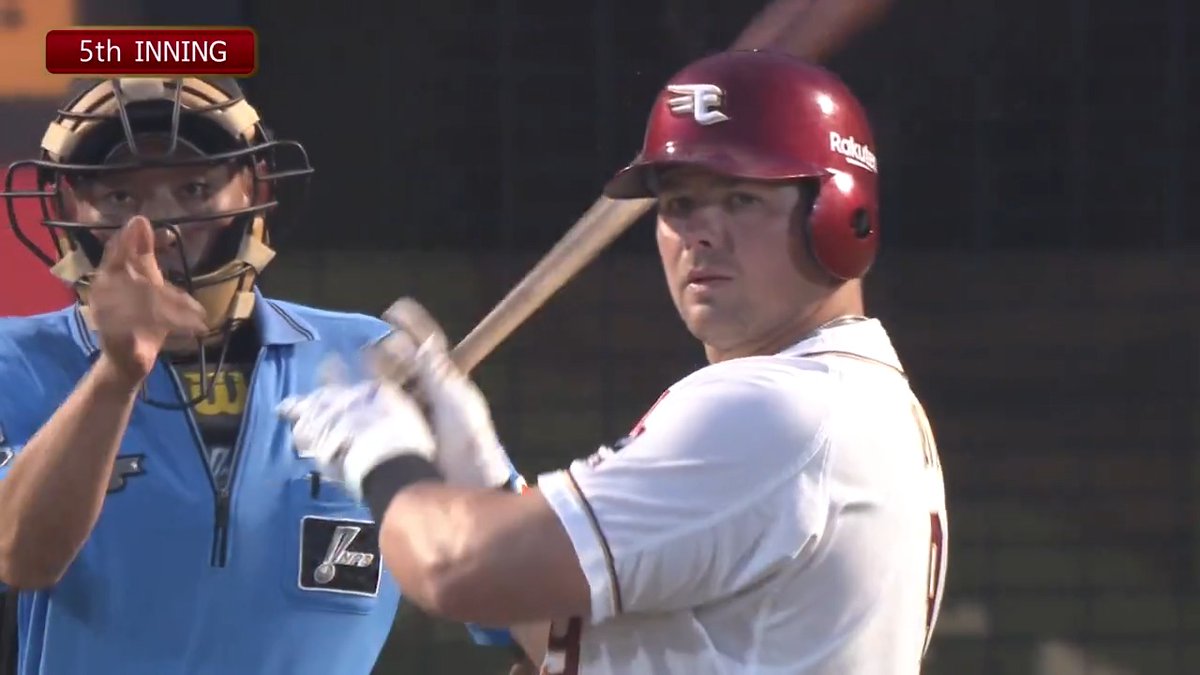 #ルーク・ボイト 選手 来日初安打を記録! #RakutenEagles #キ!