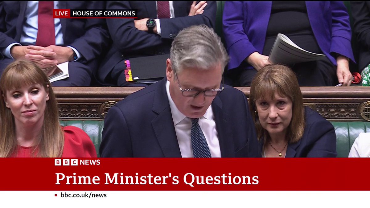 The government has "no plan to get people into work" and has seen "a series of humiliating U-turns", says Kemi Badenoch PM Keir Starmer says "he's really proud of our first year in government" and is grateful to the chancellor for leading on it #PMQs