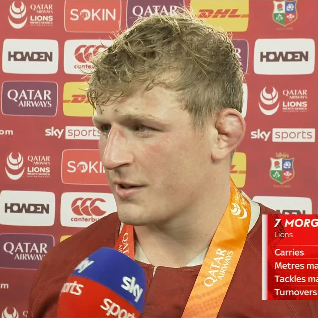Player of the match Jac Morgan on the Lion's win over Queensland Reds ‼️