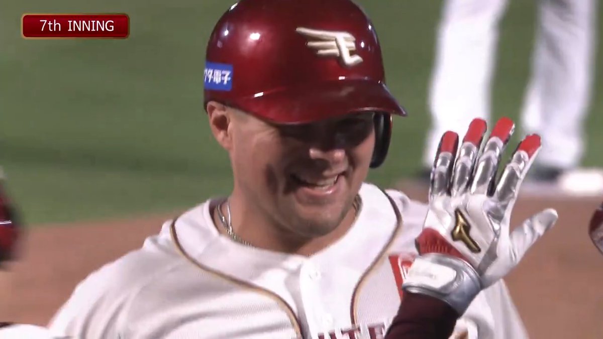 #ルーク・ボイト 選手 初猛打賞! #RakutenEagles #キ!