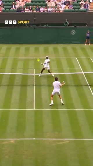It's giving tennis on the Wii vibes 👤🎾😅 #Wimbledon
