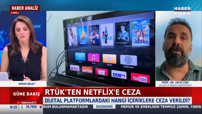 📌RTÜK'ten Netflix'e ceza Çocuk ve Ergen Psikiyatristi Prof. Dr. Prof. Dr. Veysi Ceri #GüneBakış'ta değerlendirdi.