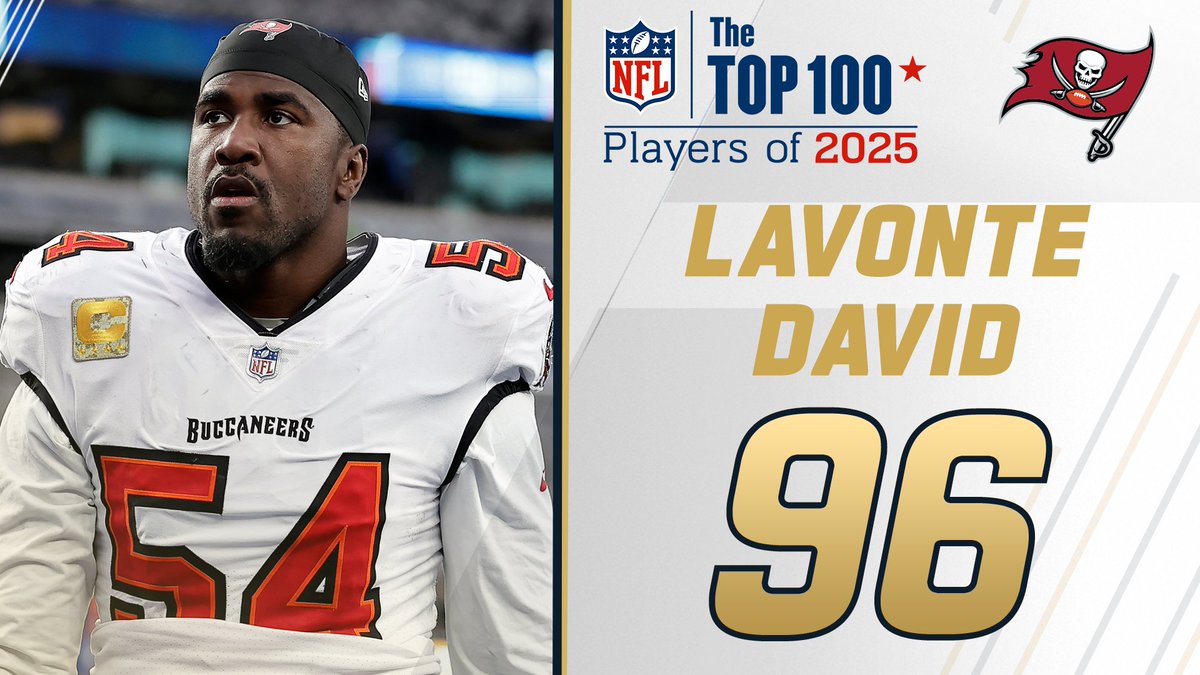 NFL Top 100 Players of 2025: Tampa Bay Buccaneers LB Lavonte David lands at No. 96! NFL Films