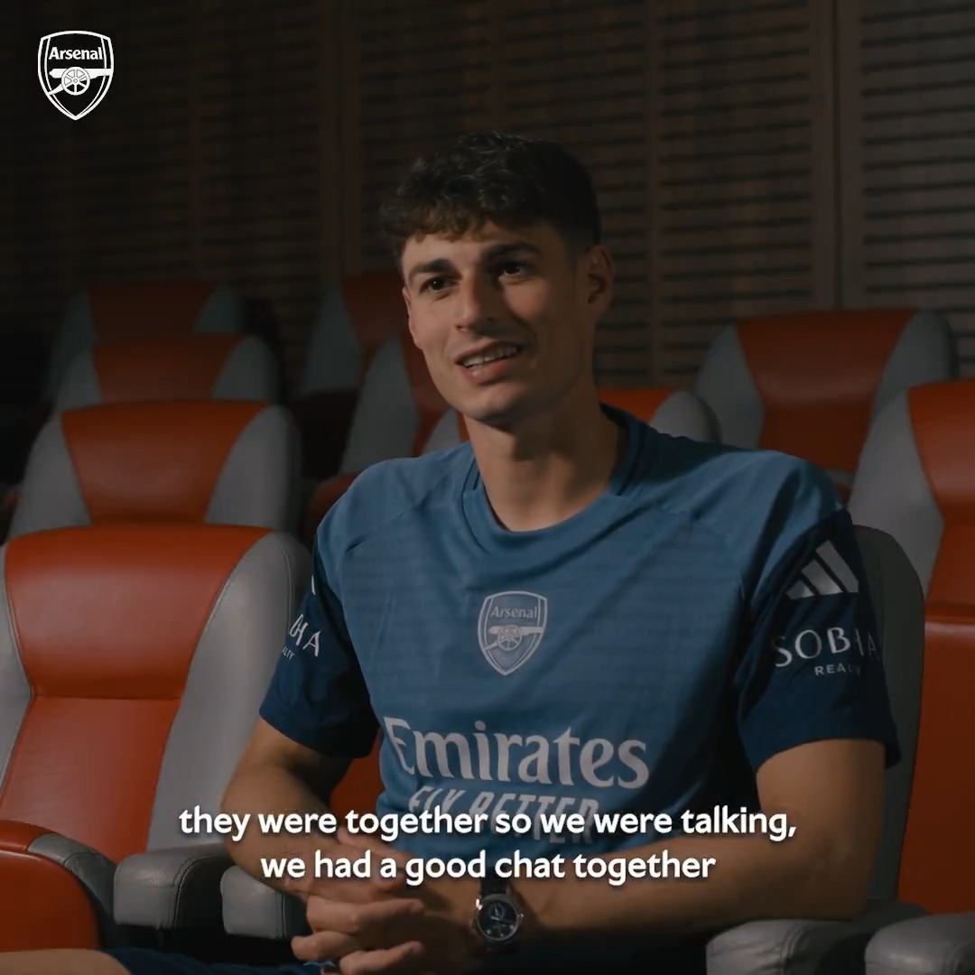 💬 "They explained how good the atmosphere is right now." Our newest recruit on some early conversations he had with Kai and Martin 🤝