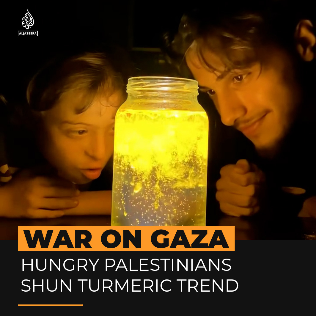 Palestinians in Gaza have been using the viral ‘turmeric trend’ to talk about their hunger and Israel’s genocide in Gaza.