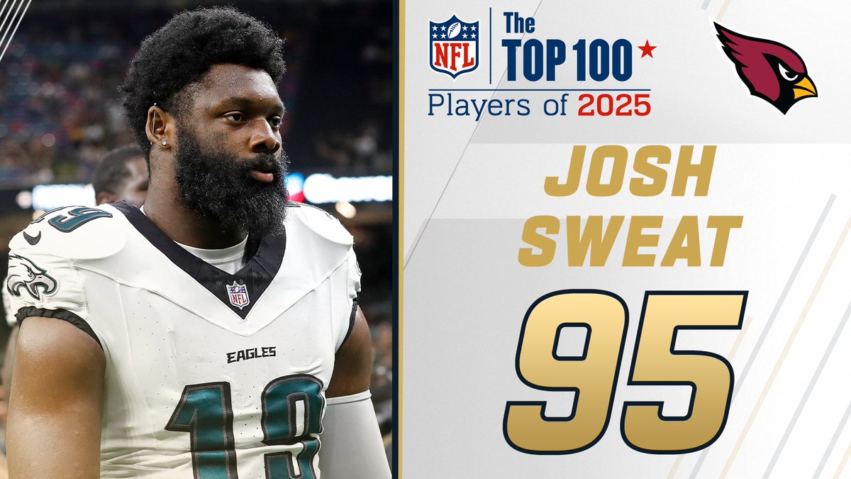 NFL Top 100 Players of 2025: Arizona Cardinals DE Josh Sweat debuts at No. 95! NFL Films