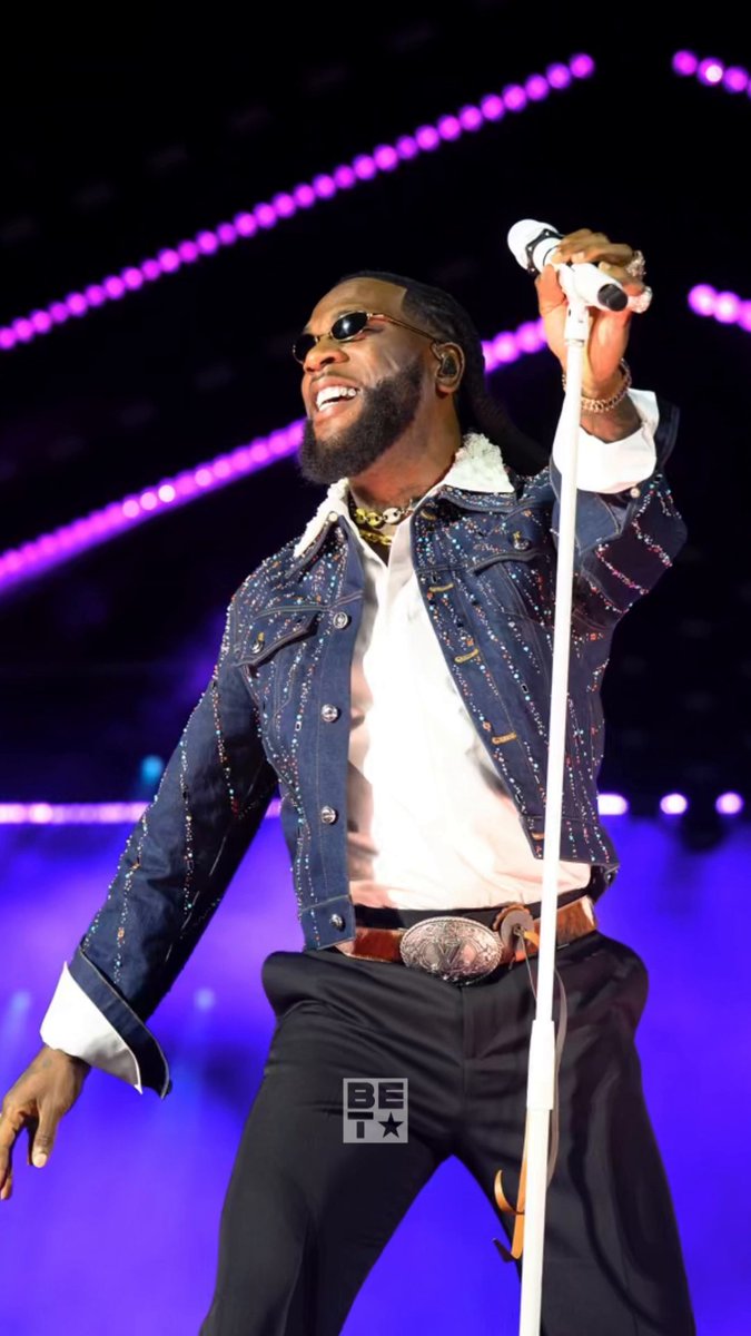 Odogwu energy only. 🌍🔥 Happy Birthday to Burna Boy, the African Giant with the loudest presence, the coldest style, and a stage energy you feel. 🔥 #BurnaBoy #BET