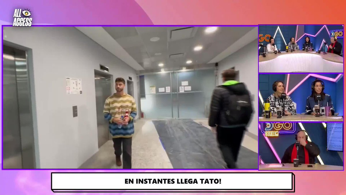 DALE DALE DALE QUE LLEGÓ TATO A ALL ACCESS Y TE LO DECIMOS GRITANDAAAAAA! 🔥🔥🔥 #GranHermano #GHxDGO #AllAccess #AllAccessxDGO