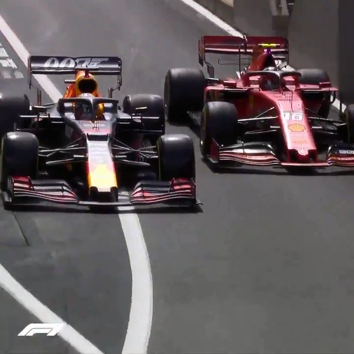 the battle between charles and max in silverstone 🤌🏽