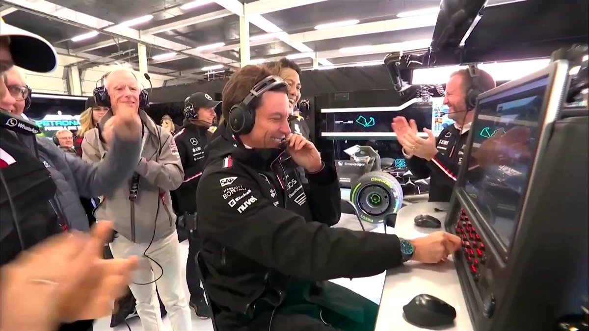 L'an dernier à Silverstone : la 104e victoire d'Hamilton 😍 #BritishGP #F1