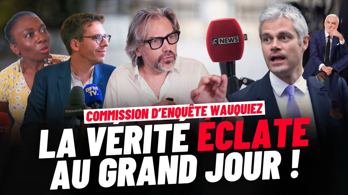 🔴🗣 « La vérité sur la commission d'enquête de Laurent Wauquiez éclate au grand jour. Elle servira à protéger la droite et l'extrême droite de leurs liens avec les mouvements terroristes. » Députée Obono, Hadrien Clouet et Aymeric Caron dénoncent les méthodes des inquisiteurs du bloc macroniste au bloc fasciste.