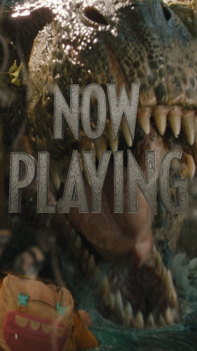 The day has finally arrived! Jurassic World Rebirth is NOW PLAYING in theaters.