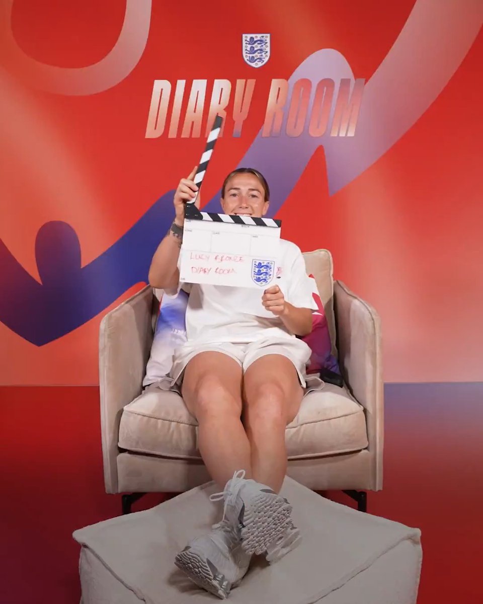 Diary Room is BACK 🤩 First to join us out in Switzerland: it's Lucy Bronze MBE!
