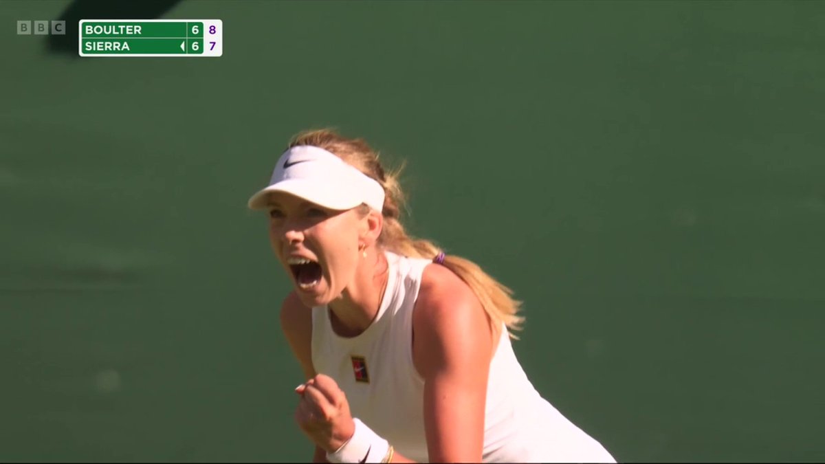 Katie Boulter takes the first set! 👏🇬🇧