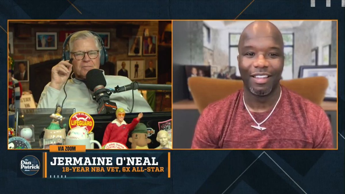 Cooper Flagg? LeBron James? Wemby? Jermaine O'Neal still likes his chances against anybody in the post — even at 46 years old. 👀
