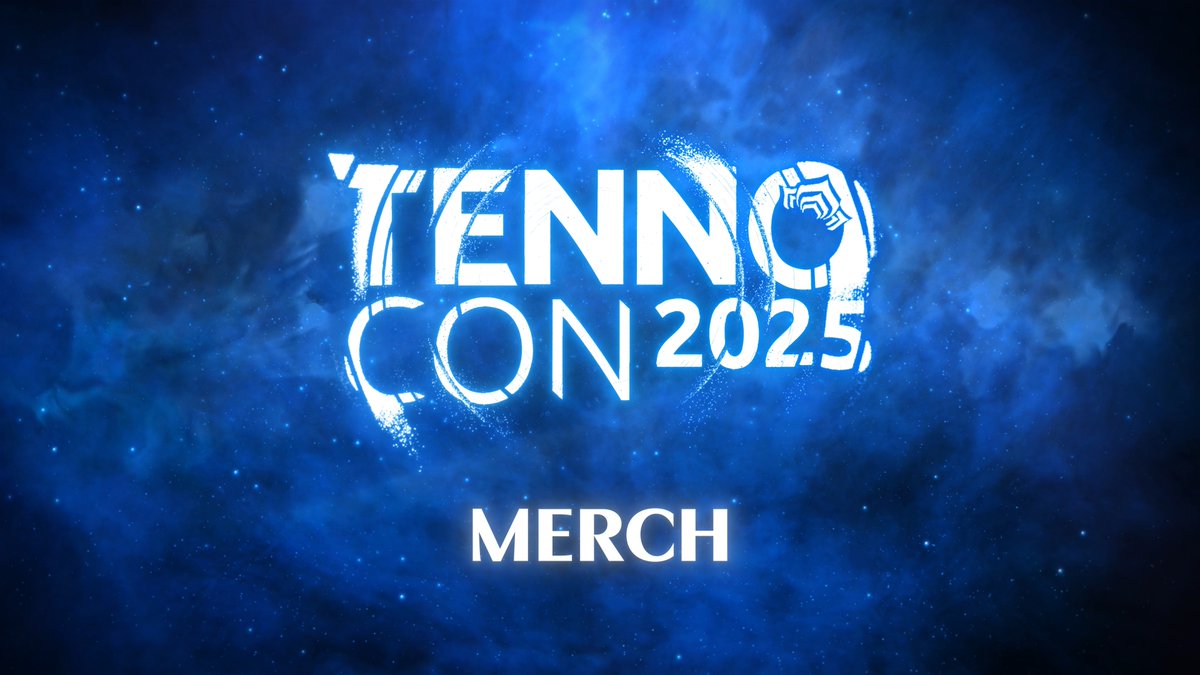 The #TennoCon 2025 Merch Pack is available now! Celebrate 10 years of TennoCon with exclusive gear — including a commemorative T-Shirt, Pin and collectible Orbiter Relic with a mini Rhino Statue!