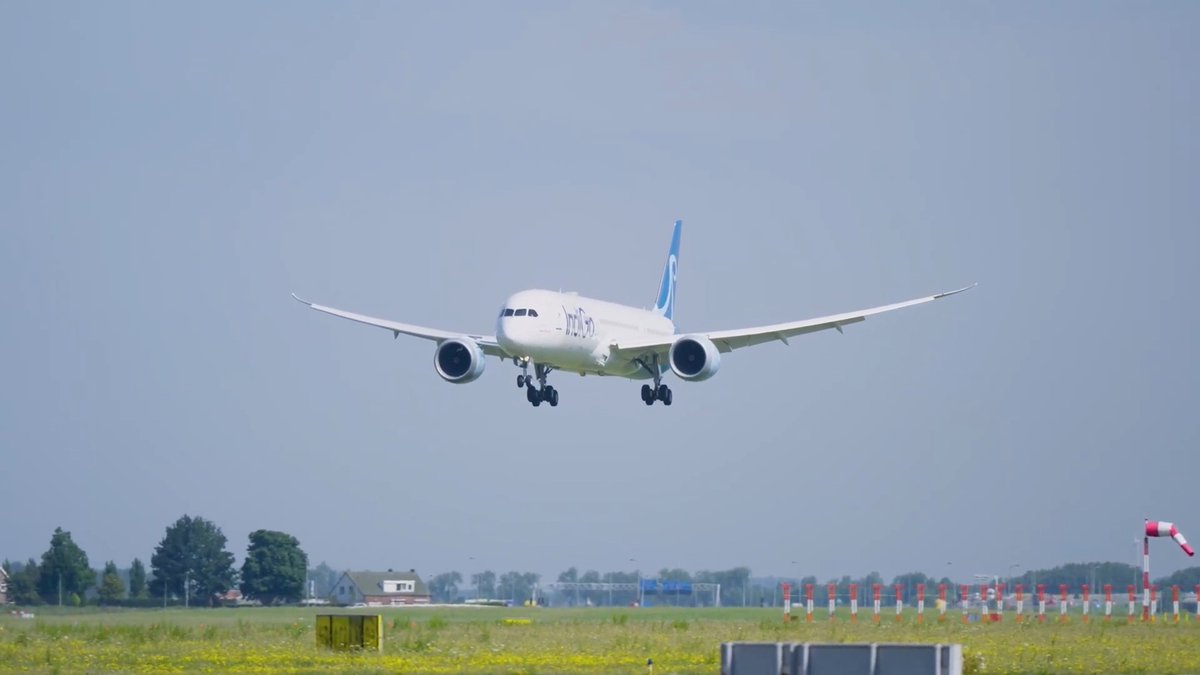 #NamasteAmsterdam - we've arrived! Thank you Amsterdam Airport Schiphol for such a grand welcome. #goIndiGo