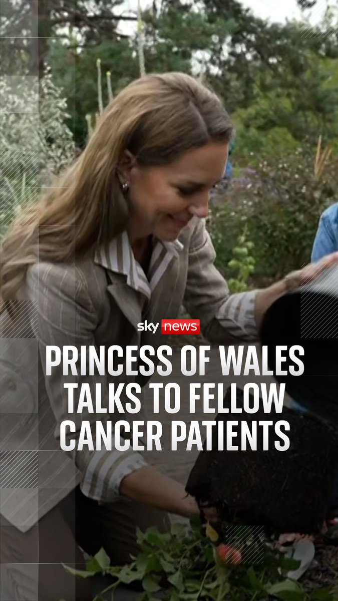 The Princess reflected on her own recovery journey as she spoke to fellow cancer patients and planted roses at Colchester Hospital. Read more: