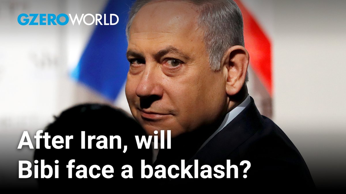 Attacking Iran has given Israeli PM Benjamin Netanyahu new political life. But once the dust settles, will he face backlash in Israel? Thomas L. Friedman joins ian bremmer on the Season 8 Premiere of #GZEROWorld, airing nationwide on PBS this weekend.