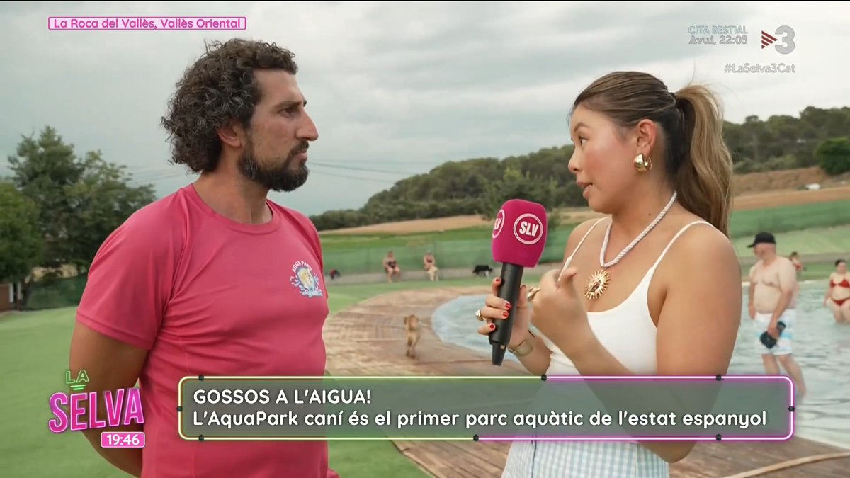 🟢 A la Roca del Vallès hi ha el primer parc aquàtic caní de l’estat espanyol #LaSelva3Cat ▶