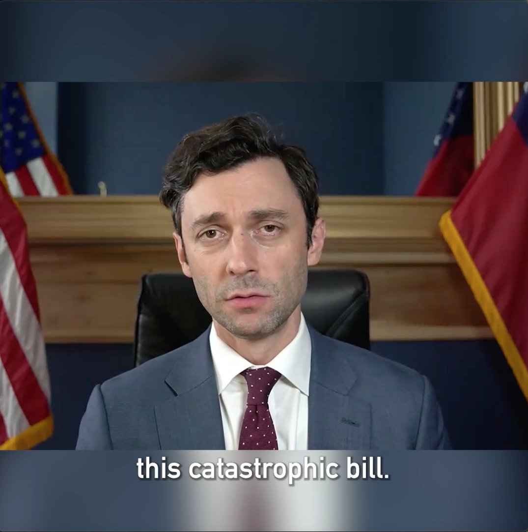 WATCH: Sen. Ossoff calls for Georgia GOP House members to put their constituents over partisan loyalty and loyalty to Donald Trump and vote NO.
