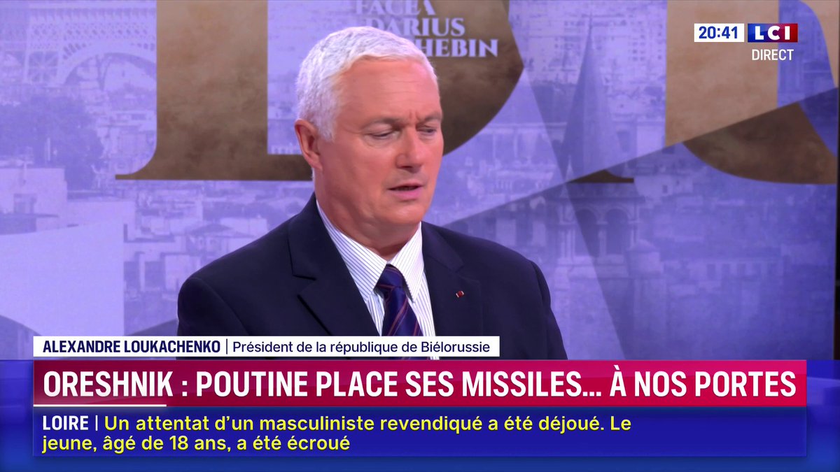 🗣️ "Chaque fois que Poutine parle de dissuasion nucléaire, c'est parce qu'il y a quelque chose qui ne va pas bien" note le général Michel Yakovleff ▶️ Darius Rochebin