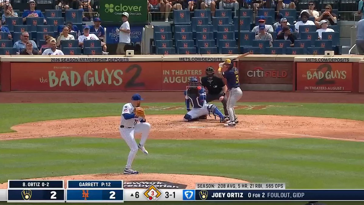 Joey Ortiz puts the Milwaukee Brewers ahead with a GRAND SLAM💥 (MLB x Dairy Queen)