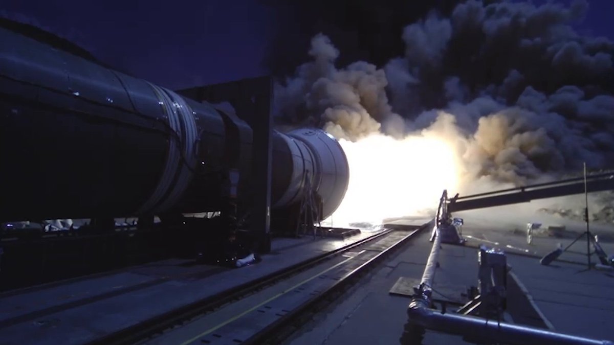 Last week, NASA and Northrop Grumman fired a ground-based version of the Booster Obsolescence and Life Extension (BOLE) solid rocket motor. The single five-segment booster motor fired for more than 2 minutes and produced 3.9 million pounds of thrust. Check out imagery from the day here >>