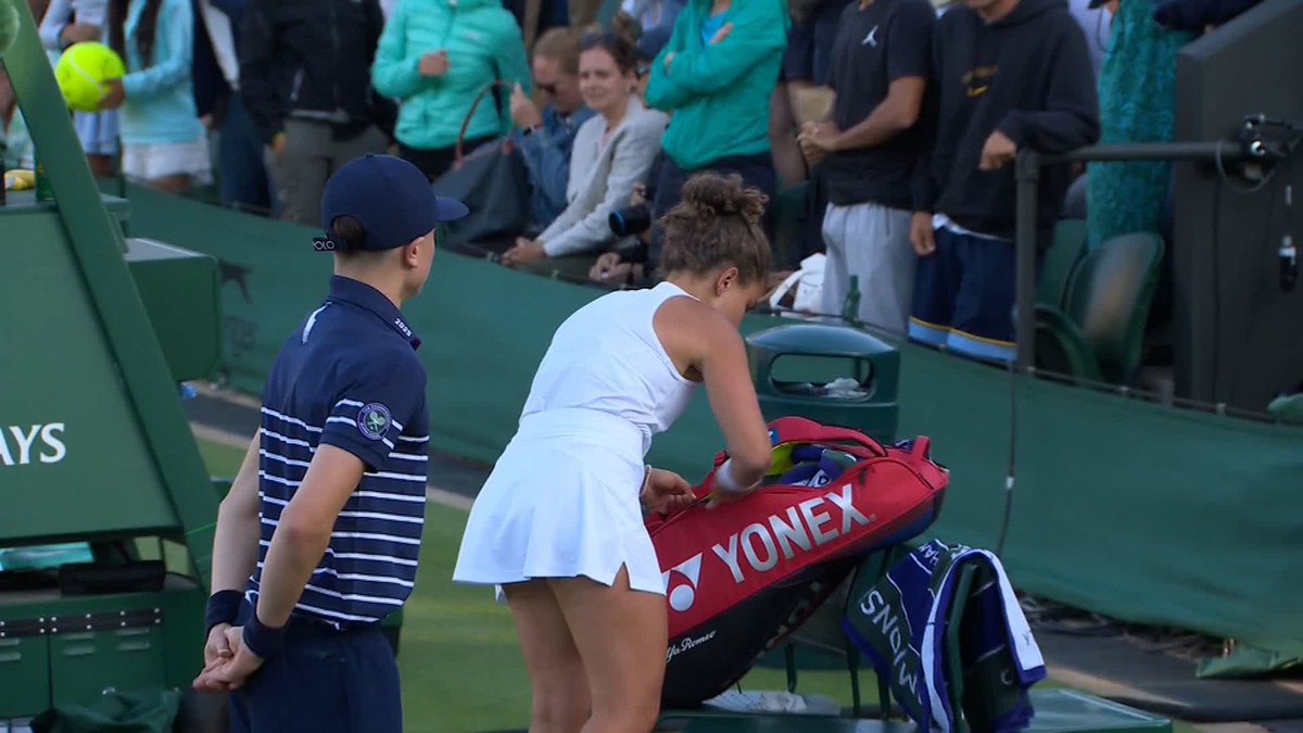 A monumental performance 💥 Kamilla Rakhimova defeats No.4 seed Jasmine Paolini with a 4-6, 6-4, 6-4 victory to book her spot in the third round 3️⃣ #Wimbledon