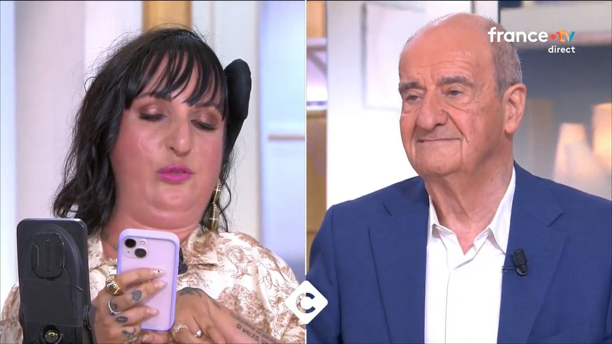 “Vous êtes une légende, un regard, une voix” : la déclaration de Lucie Carrasco pour l’anniversaire de notre @PierreLescure 🥺❤️ #CàVous