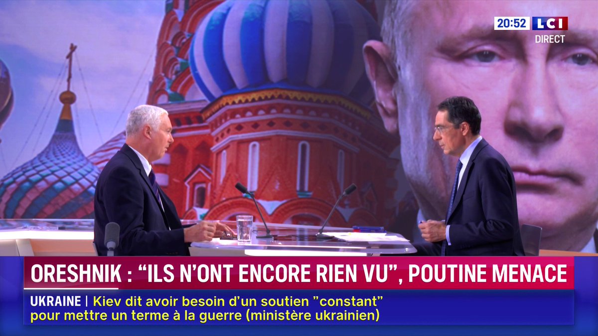 🗣️ Une partie de l'Europe de l'Ouest "a sous-estimé le danger depuis le début" pour le général Michel Yakovleff : "on s'est laissé endormir par Poutine" ▶️ Darius Rochebin
