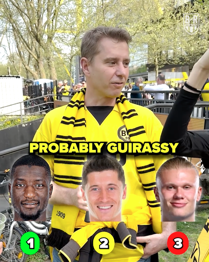 Dortmund fans rank their recent strikers: Guirassy, Lewandowski and Haaland ⚫🟡