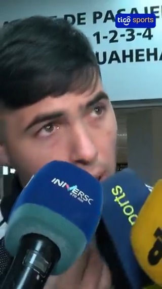 Declaraciones de Ignacio Aliseda, próximamente será anunciado por Cerro Porteño.
