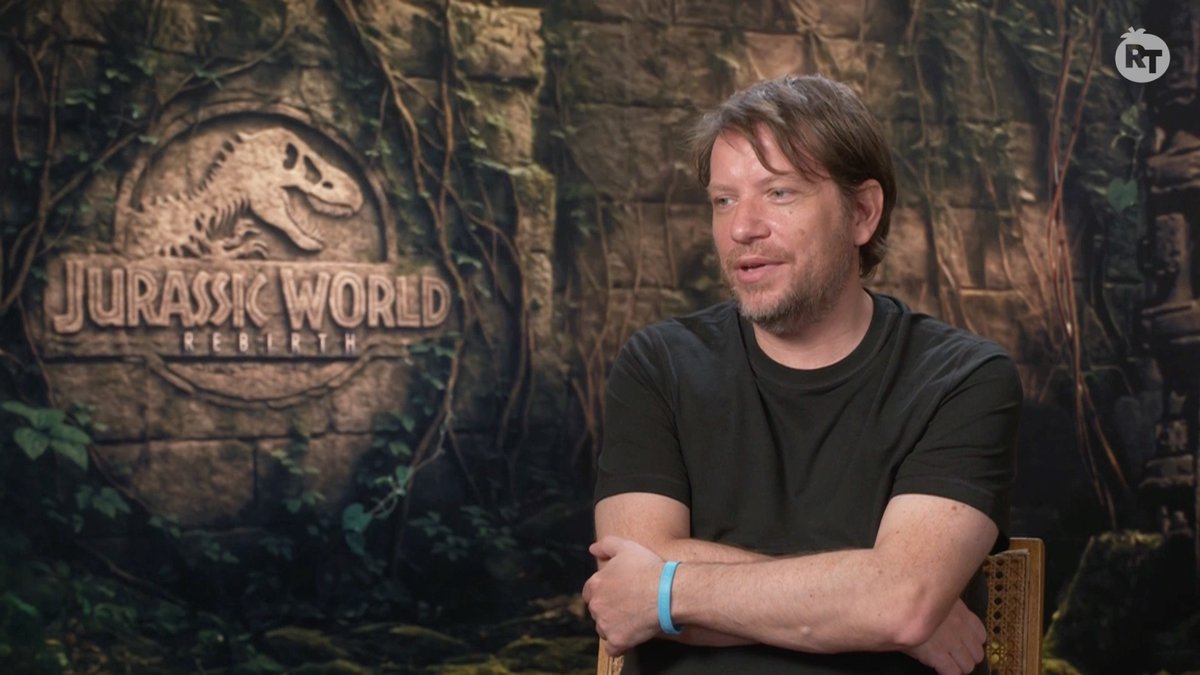 Director Gareth Edwards discusses the easter eggs and tributes to Steven Spielberg that made it into #JurassicWorldRebirth.