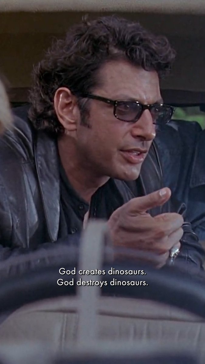 Dinosaurs walked so women could run the world. Steven Spielberg’s JURASSIC PARK (1993), based on the novel by Michael Crichton and starring Sam Neill, Laura Dern and Jeff Goldblum, won three Oscars at the 66th Academy Awards: Sound, Sound Effects Editing and Visual Effects.