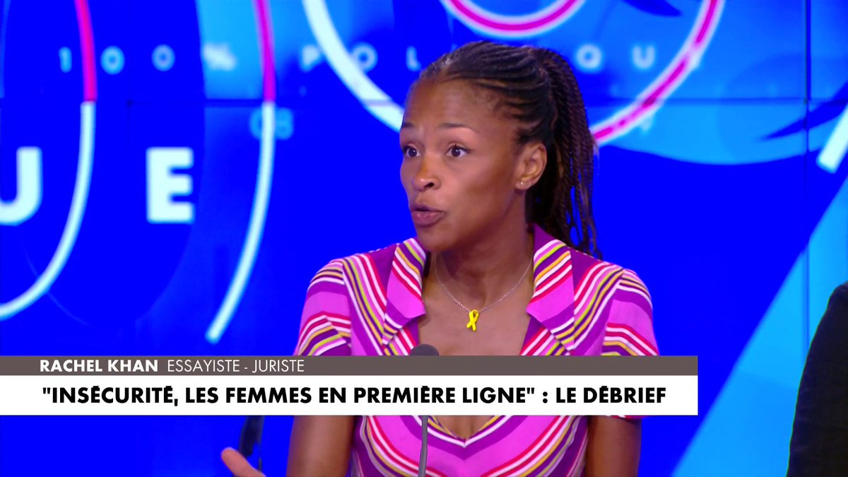 Pour Rachel Khan, nous retournons à une «forme de barbarie inacceptable» où «le viol est utilisé comme arme de guerre», dans 100% Politique.